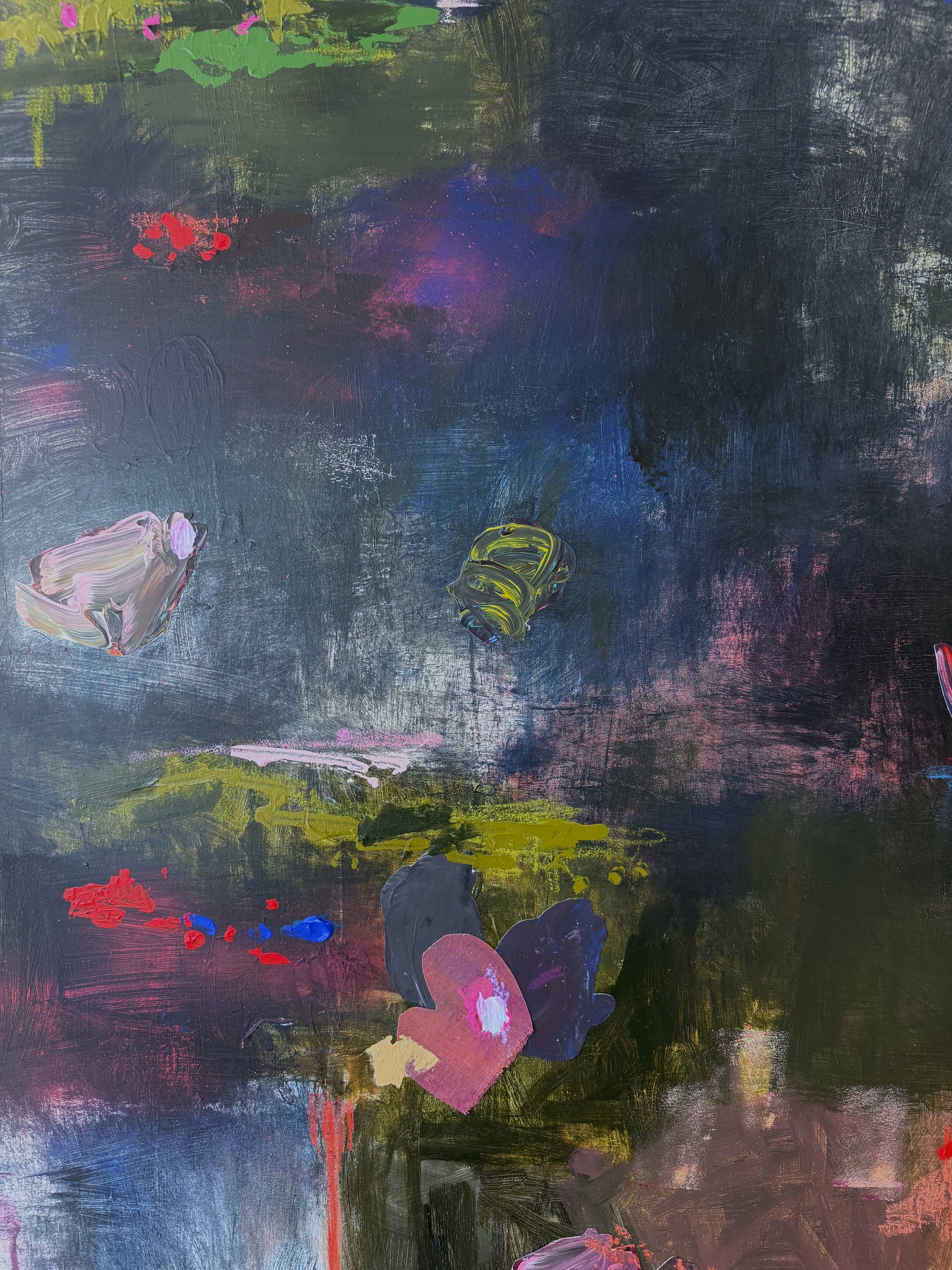 Rain, Pond and Notes, 2024 - Marisabel Gonzalez