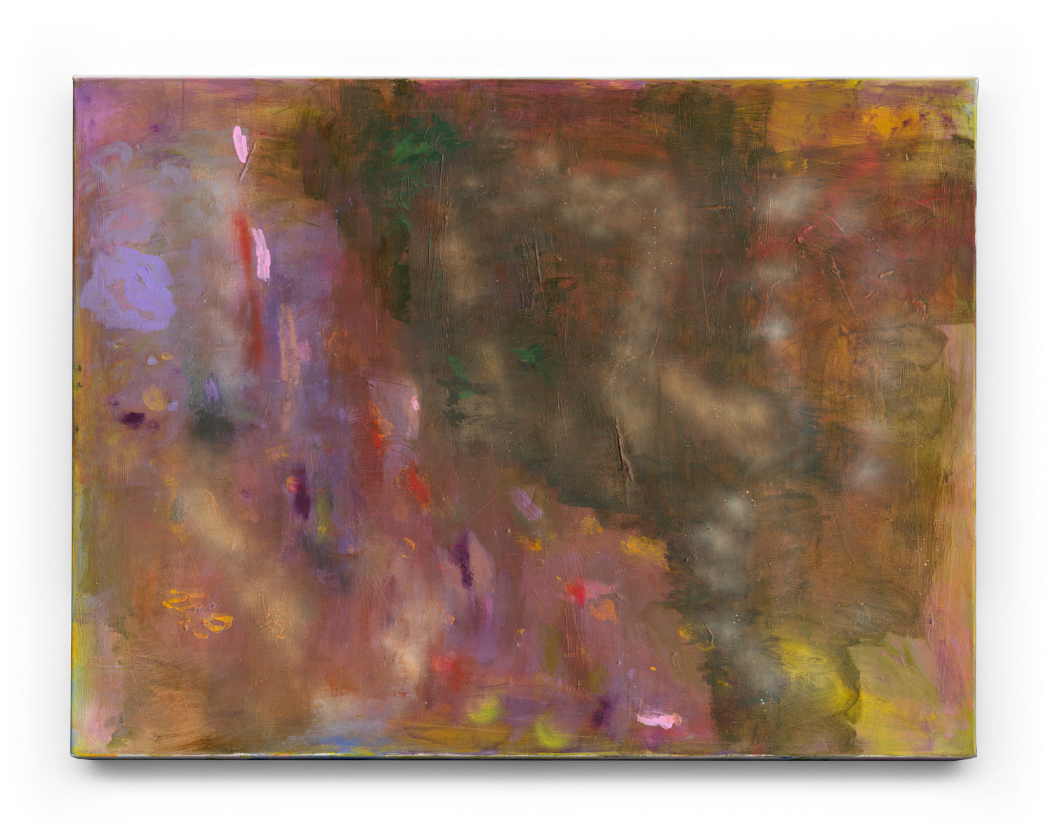 Landscape wall art by Marisabel Gonzalez titled Under The Weight Of Summer, featuring vibrant summer-inspired colors and abstract design.